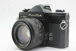 【訳あり品】 フジカ FUJICA ST701 ブラック EBC Fujinon 50mm F1.4 ボディレンズセット s7653