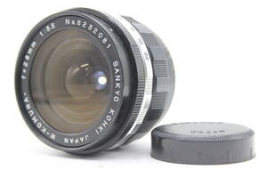 【訳あり品】 コムラ Sankyo Kohki W-Komura- 28mm F3.5 M42マウントレンズ s7924