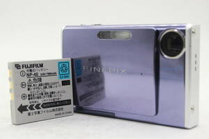 【返品保証】 フジフィルム Fujifilm Finepix Z3 ブルー 3x バッテリー付き コンパクトデジタルカメラ s8190