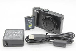 【返品保証】 ニコン Nikon Coolpix P300 ブラック 4.2x バッテリー付き コンパクトデジタルカメラ s8220