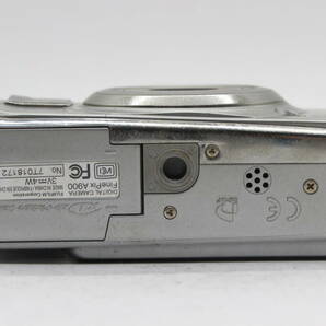 【返品保証】 【便利な単三電池で使用可】フジフィルム Fujifilm Finepix A900 4x 元箱付き コンパクトデジタルカメラ s8241の画像7
