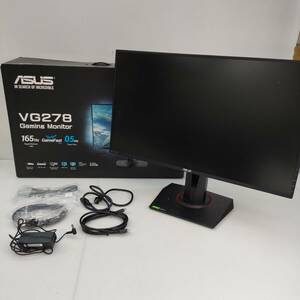 No.3795★1円～【ASUS】ゲーミングモニター 27インチ VG278 液晶ディスプレイ 165HZ 2022年製 入電確認済　中古品