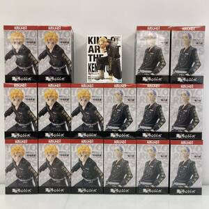 No.4067 ★1円～ 【東リベ フィギュア セット】 東京リベンジャーズ 花垣武道 (8個) 紫八戒 (8個) ドラケン ラウンドワン限定ver. 中古品