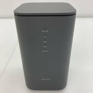 No.4502 ★1円～ 【docomo モバイルルーター】 SHARP home 5G HR02 セット ダークグレー ホームルーター 4942857225983 中古品の画像4