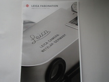 【カタログ】△　ＬＥＩＣＡ　ＦＡＳＣＩＮＡＴＩＯＮ　Ｍシステム　カメラではありません_画像1