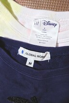 babyGAP Disney・GLOBAL WORK女の子 トレーナー スウェットトレーナー 105 4years 2枚セット ベビーギャップ グローバルワーク_画像7