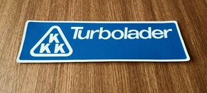 KKK Turbo lader ステッカー 希少 美品 Vintage 