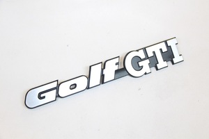 未使用品・ゴルフ2 GTI-16V リアバッチ エンブレム オーナメント Golf2 Mk2 19PL Golf GTI ゴルフⅡ 