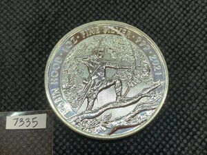 31.1グラム 2021年 (新品)イギリス 「ロビン・フッド」 純銀 1オンス 銀貨