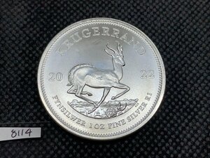 31.1グラム 2022年 (新品) 南アフリカ「クルーガーランド」純銀 1オンス 銀貨