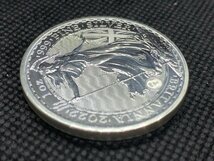 31.1グラム 2022年 (新品) イギリス「ブリタニア」純銀 1オンス 銀貨_画像5