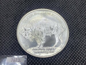 31.1グラム (新品) アメリカ「バッファロー・インディアン」純銀 1オンス メダル