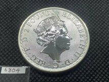 31.1グラム 2022年 (新品) イギリス「ブリタニア」純銀 1オンス 銀貨_画像2