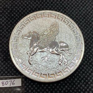 31.1グラム 2022年 (新品) セントヘレナ「ペガサス」純銀 1オンス 銀貨の画像1