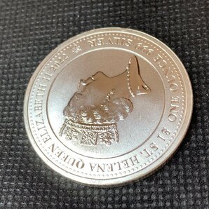 31.1グラム 2022年 (新品) セントヘレナ「ペガサス」純銀 1オンス 銀貨の画像6