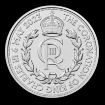 [保証書・カプセル付き] 2023年 (新品) イギリス「チャールズ3世戴冠式記念」純銀 1オンス 銀貨_画像1