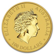 [保証書・カプセル付き] 2017年 (新品) オーストラリア「カンガルー」純金 1オンス 金貨_画像2