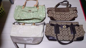 COACH コーチ ショルダーバッグ トートバッグ まとめ 4点