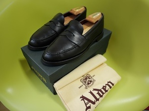 【used】Alden of San Francisco別注クロムエクセル「ペニーローファー　(バンラスト、6E)」※コロニル製シューツリーのオマケつき