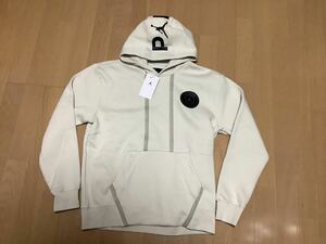 L 未使用　パリサンジェルマン× ジョーダン　コラボ　裏起毛パーカー　フーディー　スウェットPSG HYBRID FLEECE PO HOODIE ナイキNIKE