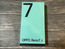 OPPO Reno7 A ドリームブルー 新品未開封 Reno7A simフリー ブルー 本体_画像1