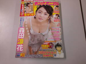 【付録付・袋とじ未開封】 ヤングアニマル 2011年 NO.24 森田涼花 内田理央 セクシー袋とじ 絵色千佳 吉木りさ B2両面ポスター付 篠崎愛1P