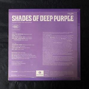 英原盤 Deep Purple Shades Of Deep Purple 激レア 初回Y/Bラベル SOLDINUK初版 1G/1P! Stereo PCS7055 ディープパープル UKオリジナルの画像2