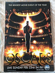 ★激レア★非売品!★USA 本場ハリウッド★アカデミー賞★ポスターパネル★オスカー★abc TV★プロモ★The Oscars★Academy Awards★①