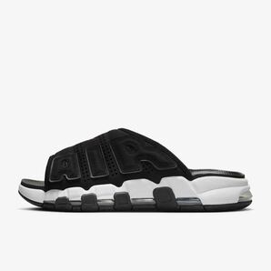 送料無料 27.0cm Nike Air More Uptempo Slide Black Clear White ナイキ エアモアアップテンポ スライド ブラック クリア ホワイト US9の画像2