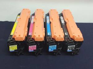 Canon original unused starter toner CRG-335 K/C/M/Y each 1 pcs 4 pcs set LBP841C LBP842C LBP843Ci yellow black Cyan magenta 