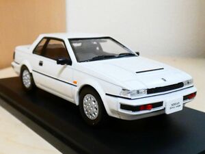 国産名車コレクション 1/43 日産 シルビア クーペ 1983 白 アシェット nissan silvia 旧車 クラシックカー ミニカー ＴＡ