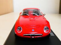 国産名車コレクション 1/43 アルファロメオ TZ 1964 赤 アシェット 旧車 クラシックカー ミニカー ＴＡ_画像3