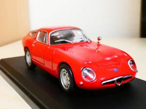 国産名車コレクション 1/43 アルファロメオ TZ 1964 赤 アシェット 旧車 クラシックカー ミニカー ＴＡ