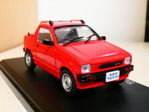 国産名車コレクション 1/43 スズキ マイティボーイ 1985 赤 アシェット 旧車 クラシックカー ミニカー ＴＡ