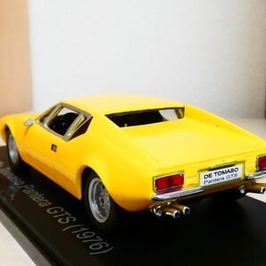 国産名車コレクション 1/43 デ・トマソ パンテーラ GTS 1979 黄色 アシェット de tomaso pantera 旧車 クラシックカー ミニカー ＴＡの画像2