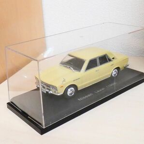 国産名車コレクション 1/43 日産 ローレル 1968 ベージュ アシェット nissan laurel 旧車 クラシックカー ミニカー ＴＡの画像7