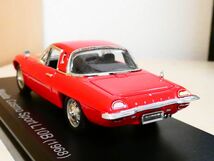 国産名車コレクション 1/43 マツダ コスモ スポーツ L10B 1968 赤 アシェット 旧車 クラシックカー ミニカー ＴＡ_画像2