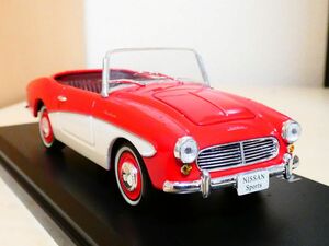 国産名車コレクション 1/43 日産 スポーツ Ｓ211 赤 1959 アシェット 旧車 クラシックカー ミニカー ＴＡ