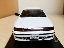 国産名車コレクション 1/43 トヨタ セリカ GT FOUR 1986 白 ミラーなし アシェット 旧車 クラシックカー ミニカー ＴＡ_画像3