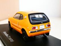 国産名車コレクション 1/43 ホンダ Z 1970 オレンジ アシェット 旧車 クラシックカー ミニカー ＴＡ_画像2