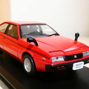 国産名車コレクション 1/43 いすゞ ピアッツァ 1981 赤 アシェット 旧車 クラシックカー ミニカー ＴBの画像1