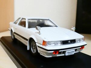 国産名車コレクション 1/43 トヨタ ソアラ 2800GT 1981 白 アシェット 旧車 クラシックカー ミニカー ＴB