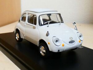 国産名車コレクション 1/43 スバル 360 1967 白 アシェット 旧車 クラシックカー ミニカー ＴB