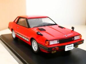 国産名車コレクション 1/43 日産 シルビア DOHC RS 1982 赤 アシェット 旧車 クラシックカー ミニカー ＴB