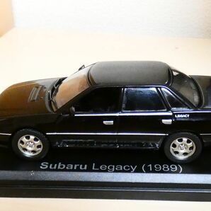 国産名車コレクション 1/43 スバル レガシィ 1989 黒 アシェット 旧車 クラシックカー ミニカー ＴBの画像5