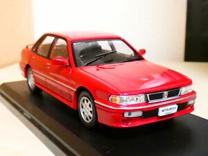国産名車コレクション 1/43 三菱 ギャラン 1992 赤 アシェット 旧車 クラシックカー ミニカー ＴB