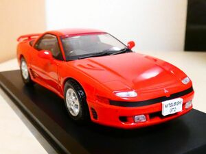 国産名車コレクション 1/43 三菱 GTO 1990 赤 アシェット 旧車 クラシックカー ミニカー ＴC