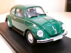 国産名車コレクション 1/43 VW フォルクスワーゲン ビートル 1972 緑 アシェット 旧車 クラシックカー ミニカー ＴC