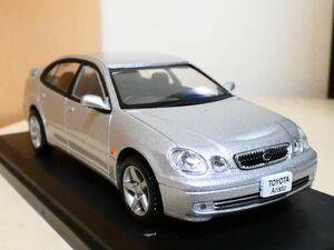 国産名車コレクション 1/43 トヨタ アリスト 2001 シルバー ② アシェット 旧車 クラシックカー ミニカー ＴC