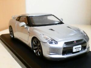 国産名車コレクション 1/43 日産 GT-R R35 2008 シルバー アシェット 旧車 クラシックカー ミニカー ＴC